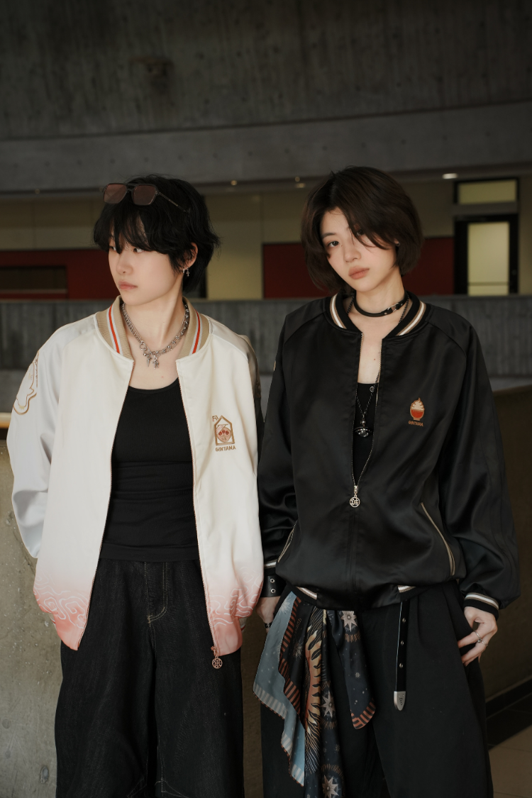 Gintama - Bomber Jacket – Bibisama Apparel Gintama - Bomber Jacket – Bibisama Apparel