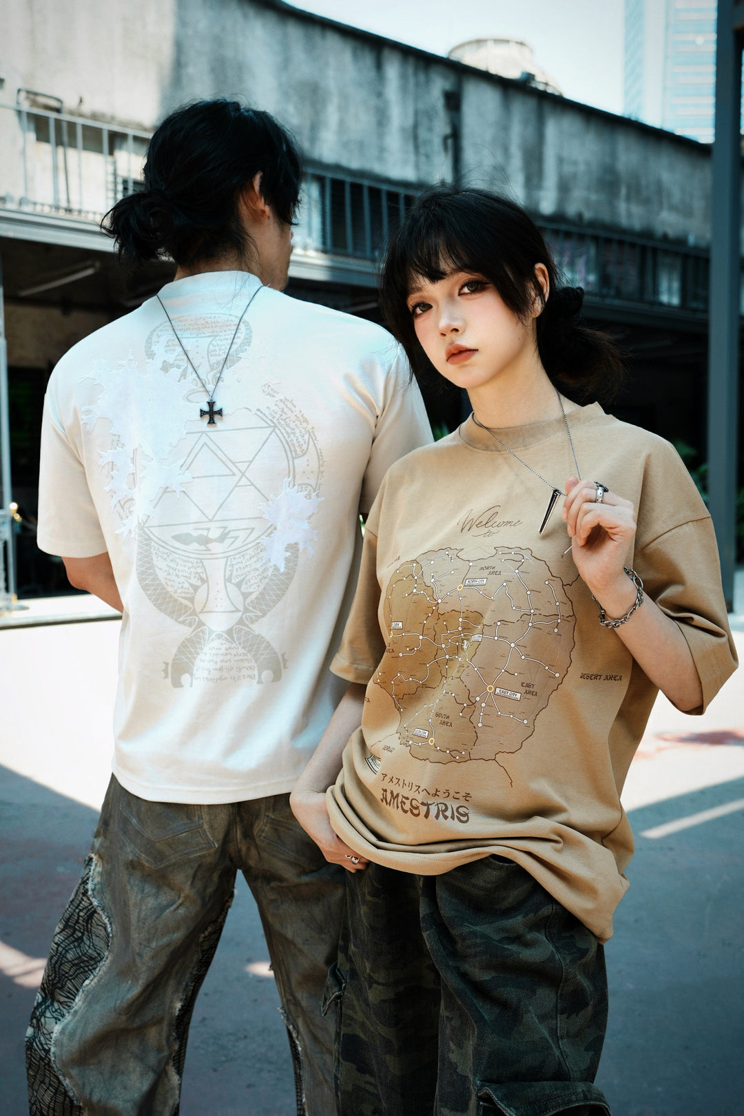 Aimerグッズ Tシャツ ■ blanc ■★★新品未開封★★希少★★Ｌ FMAB - Welcome to Amestris Tee – Bibisama Apparel