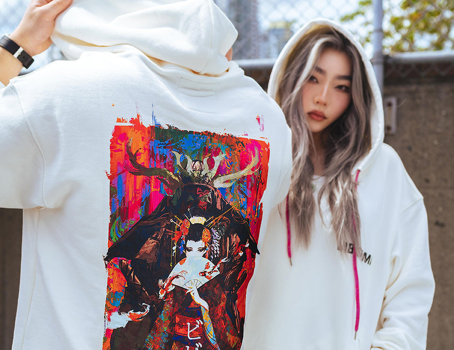 geisha, japanese streetwear, otaku fashion, shibuya fashion, tokyo fashion, otaku brand, 