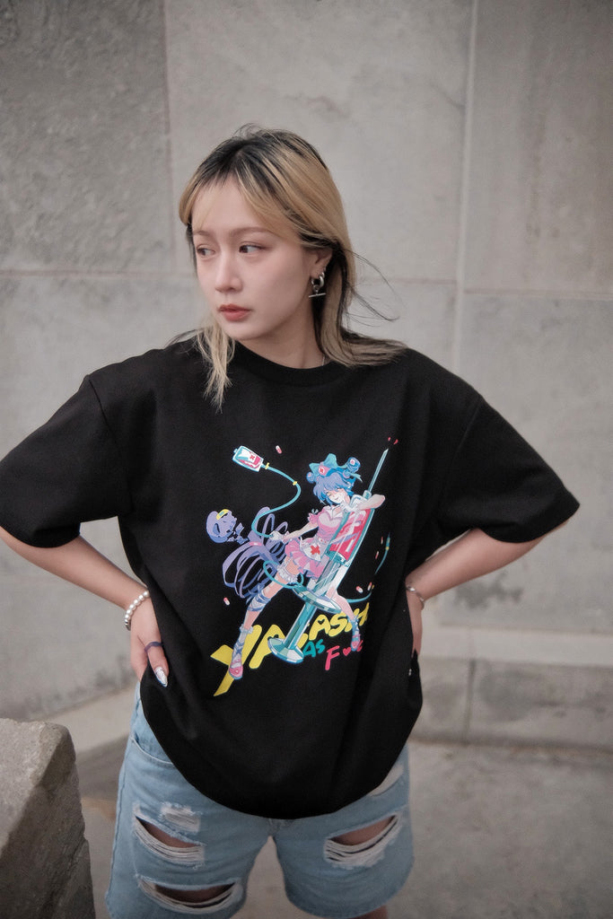BIBI for 2000 Archives★人気★コラボ★BIBI OVERSIZED T-SHIRT BIBI OVERSIZED T-SHIRT (WHITE) - 2000 Archives