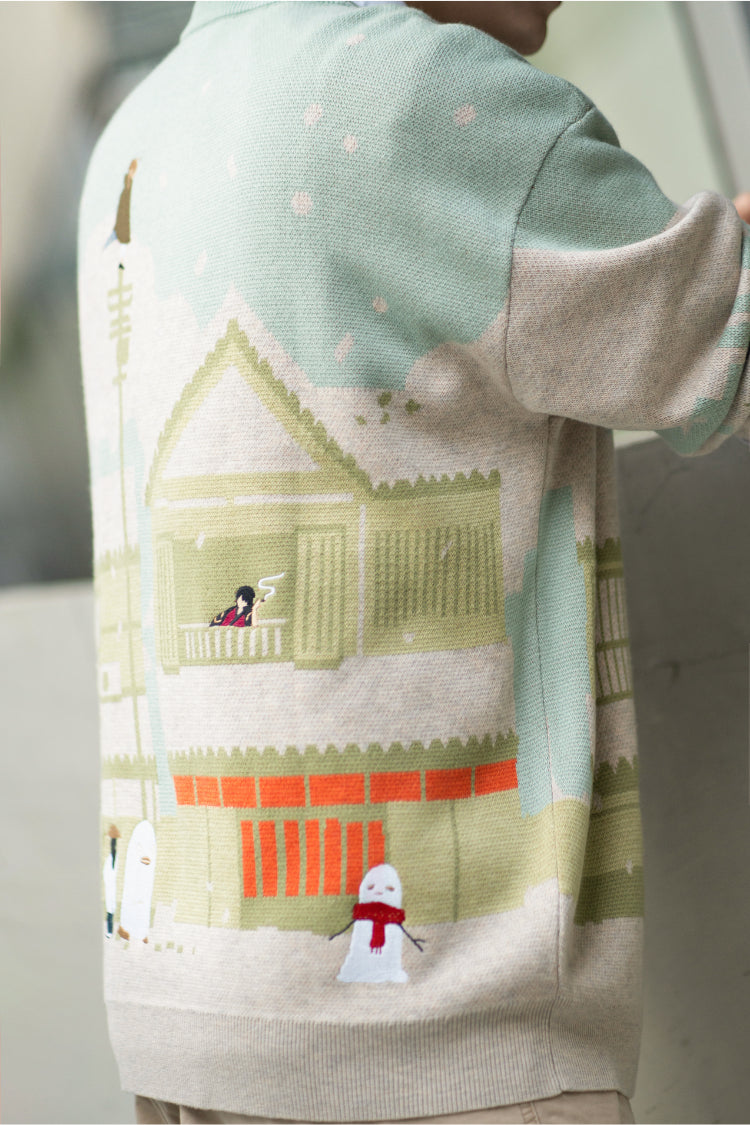 Gintama - Yorozuya in the Snow Day Sweater – Bibisama Apparel