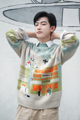 Gintama - Yorozuya in the Snow Day Sweater