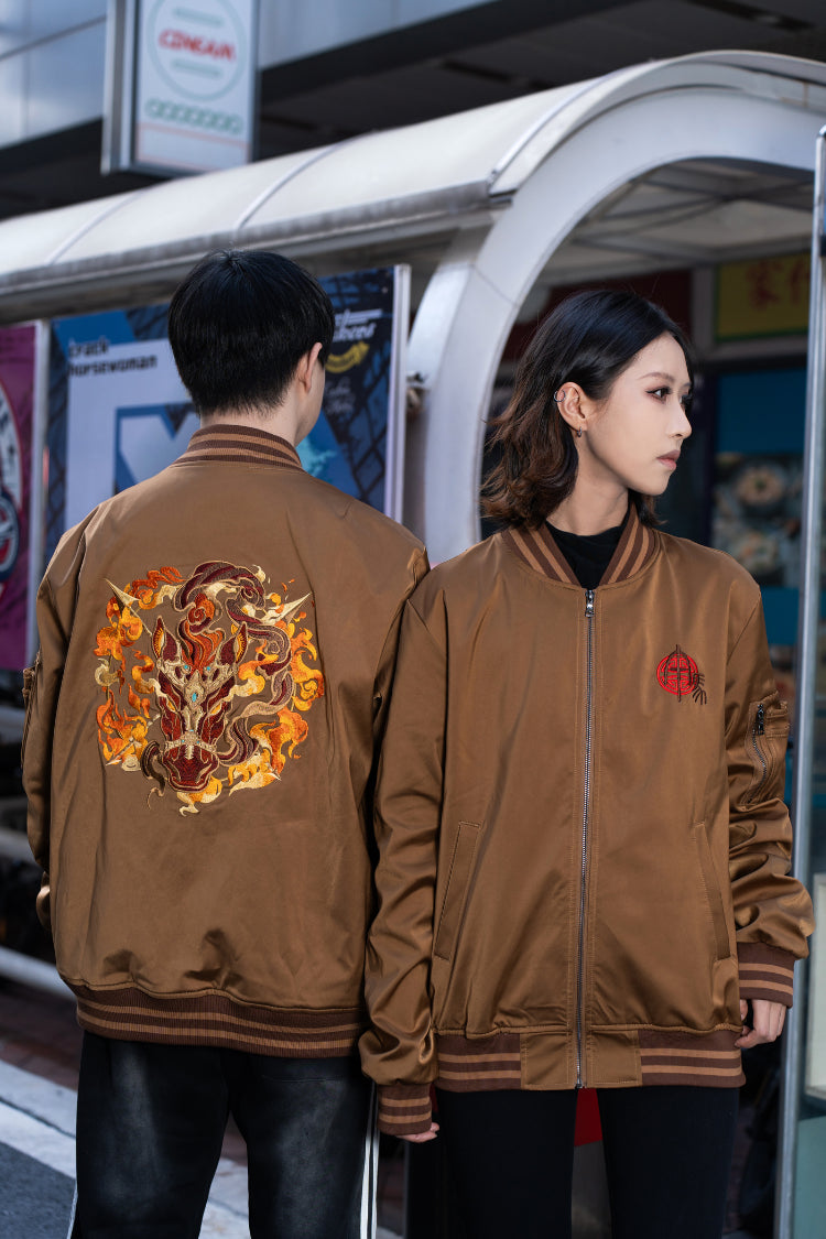 ジャケット・アウター bibiy /BY. BOMBER JACKET Zodiac Bomber - Rabbit – Bibisama Apparel