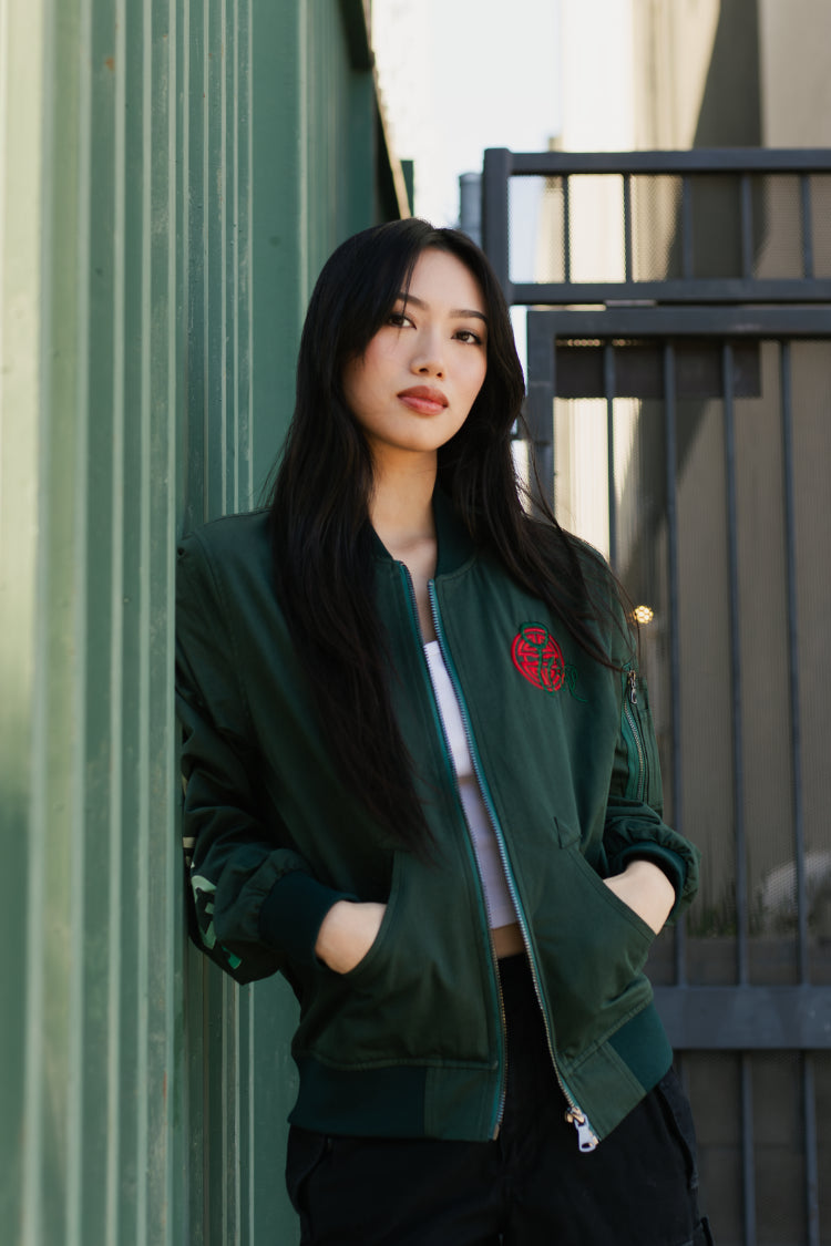 Zodiac Bomber - Snake – Bibisama Apparel